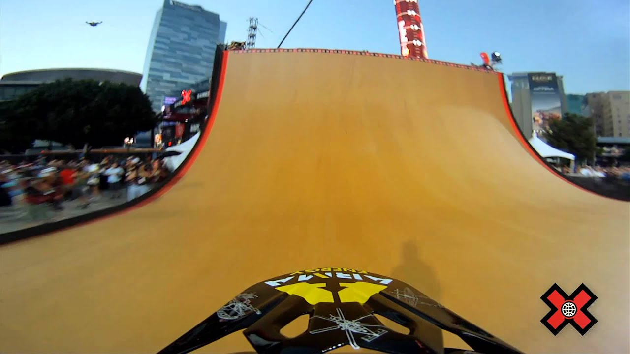X Games 17 Chad Kagy BMX Big Air Crash YouTube