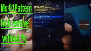 How to hard reset  docomo MO-01j | Mo-01Pattern lock remove without Pc