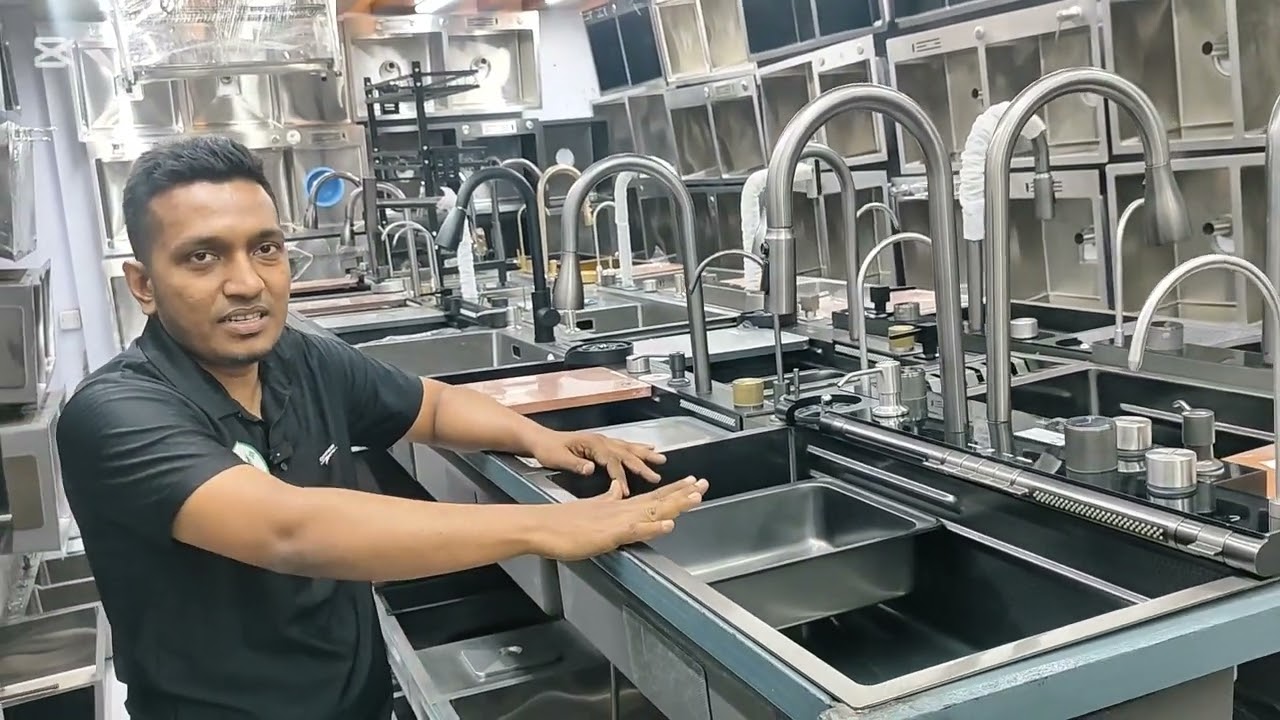 Smart kitchen sink ~ যারা কমদামে কিচেন সিংক খুজছেন তাদের জন্য।