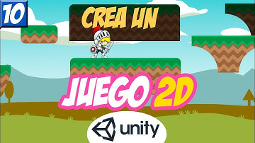 👾 Tu Primer Juego 2D con Unity Parte 10 - Código C# para el Salto y Gravedad