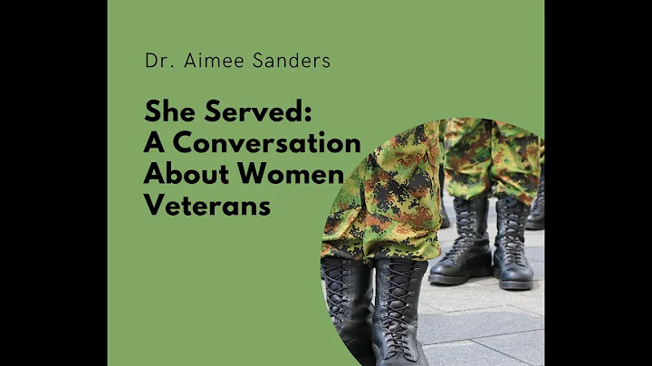 Scholar in Residence: Dr. Aimee Sanders -- She Ser...