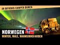 Winter-Roadtrip durch Norwegen! Im Allrad-Wohnmobil zu den Polarlichtern