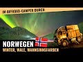 Winter-Roadtrip durch Norwegen! Im Allrad-Wohnmobil zu den Polarlichtern