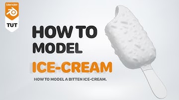 How to Model A Bitten Icecream [ MODELING]