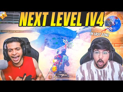 Next Level 1V4 In Last Zone 🔥🤯 | Intense Gameplay 😈 | #highlights #warriorislive