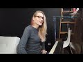 Create a more feminine singing voice by...
