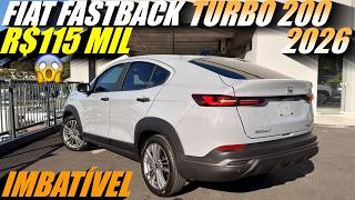 FIAT FASTBACK TURBO 200 for R$115,000! Entry-level version, easily in my top 5 Best Value for Money.