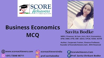 Business Economics MCQ || TYBCom Sem 6 MCQ || Important MCQ || 500 MCQs || University of Mumbai