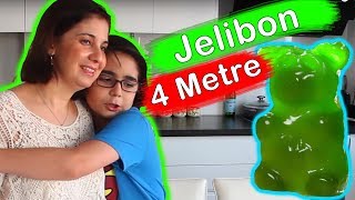 Annem İle Dev Jeli̇bon Yaptik