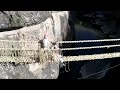 Soga a soga, la impresionante renovación del último puente inca en Perú