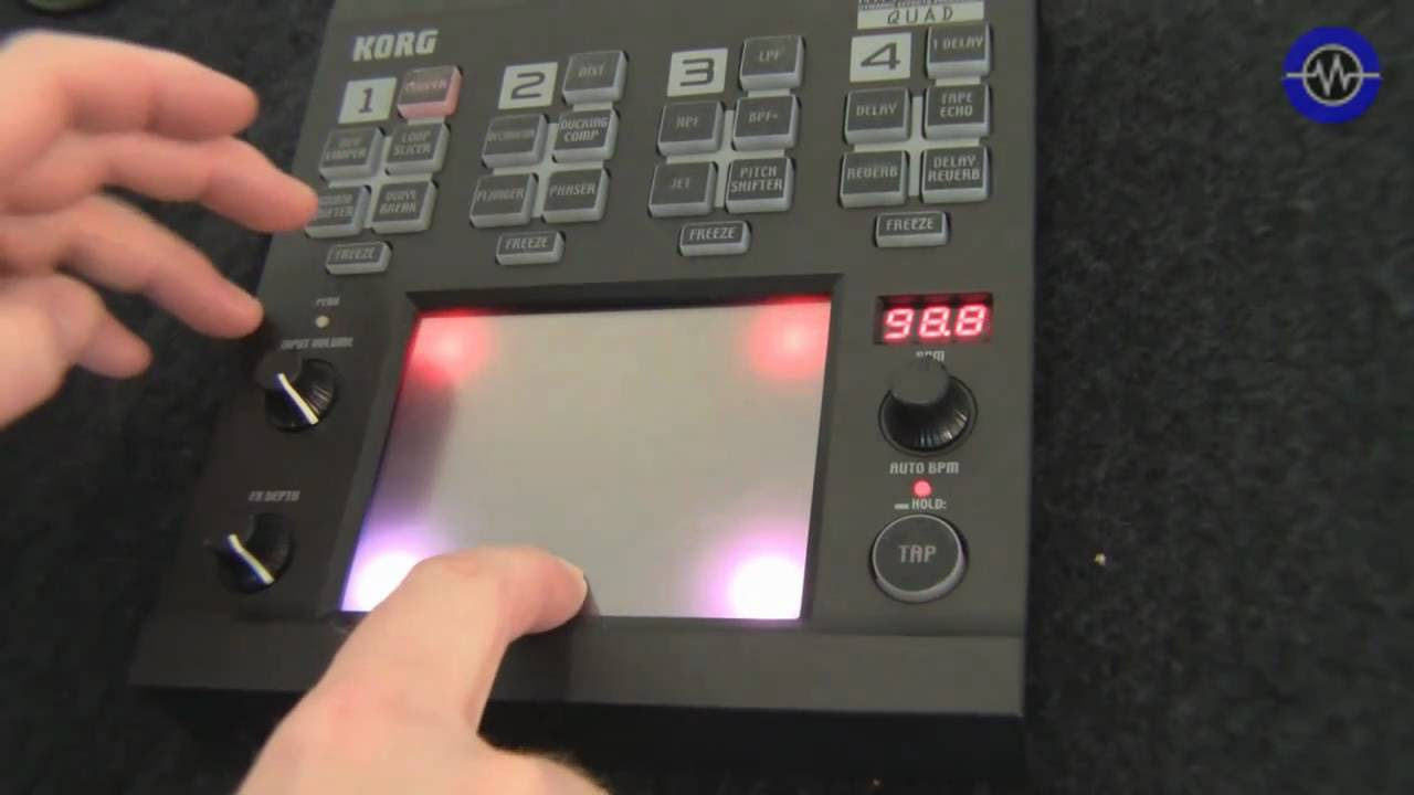 KORG KAOSS PAD QUAD Official Introduction Movie - YouTube