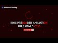 How to make website animation preloader Html5 CSS3 2024 Al Raza Codinag