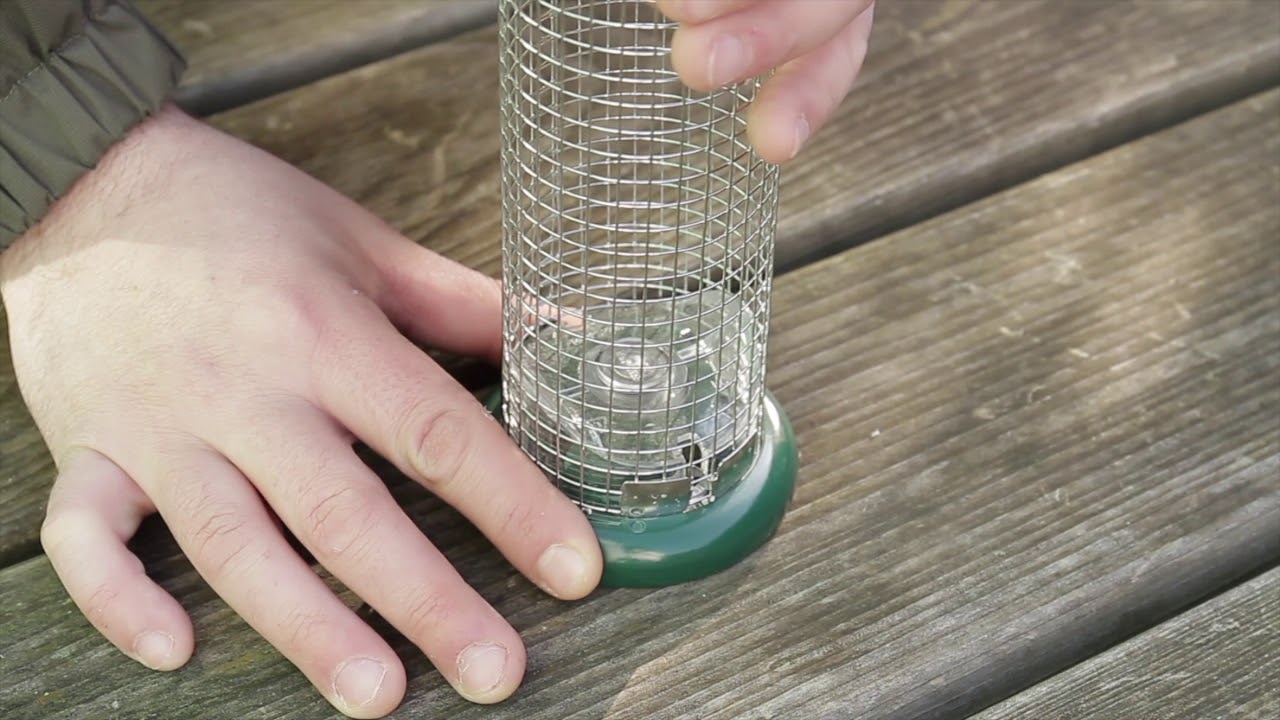 Mangeoire pour oiseaux pour boules de graines