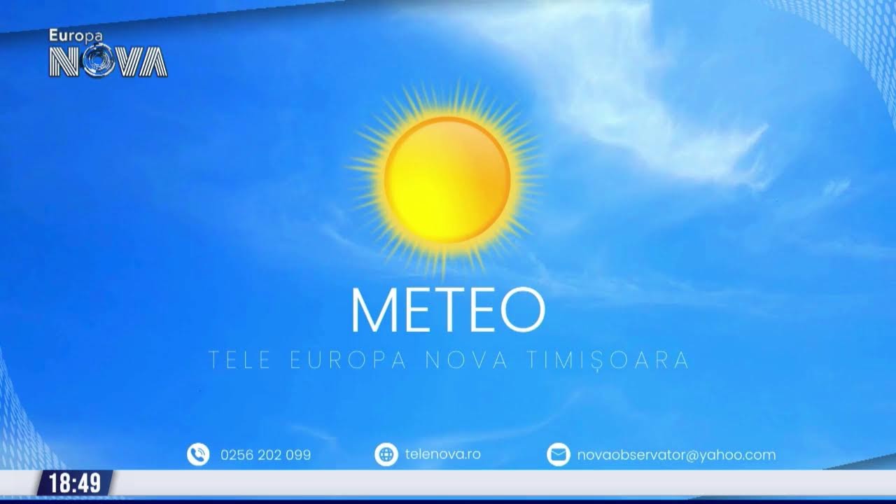 ÎN DIRECT - Știrile orei 18:30 - 09.01.2025 - Tele Europa Nova Timișoara ÎN DIRECT - Știrile orei 18:30 - 09.01.2025 - Tele Europa Nova Timișoara