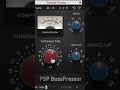 BusPressor de #pspaudioware un compresor de bus actualizado para mejorar tus mezclas y master.