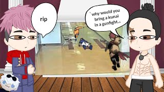 Jujutsu kaisen react to Gaara lights up the school ll Jujutsu kaisen ll gacha reaction ll Nagumo gc