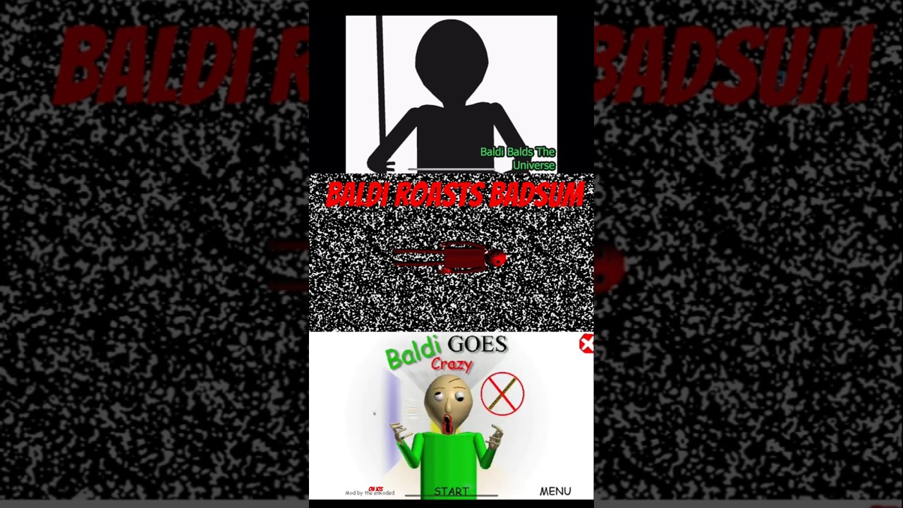 Baldi Roasts Badsum 