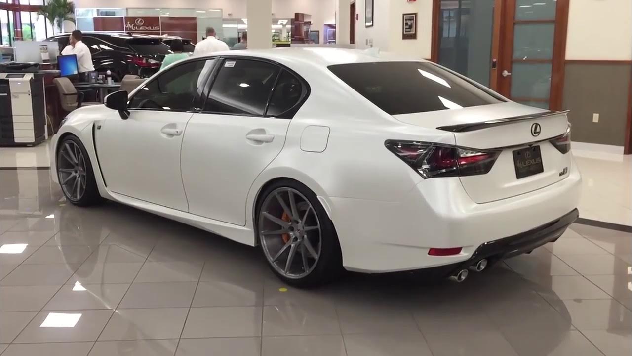 Lexus GS 350 F Sport White