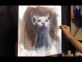 How to paint a CAT - Timelapse! 😍🙏🏻