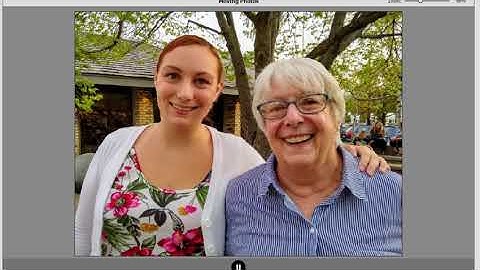 Creating a moving photo in Photoshop Elements 2021