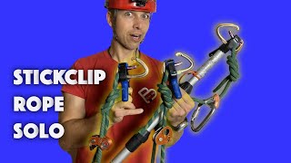 StickClip Rope Solo Climbing (SCRS)