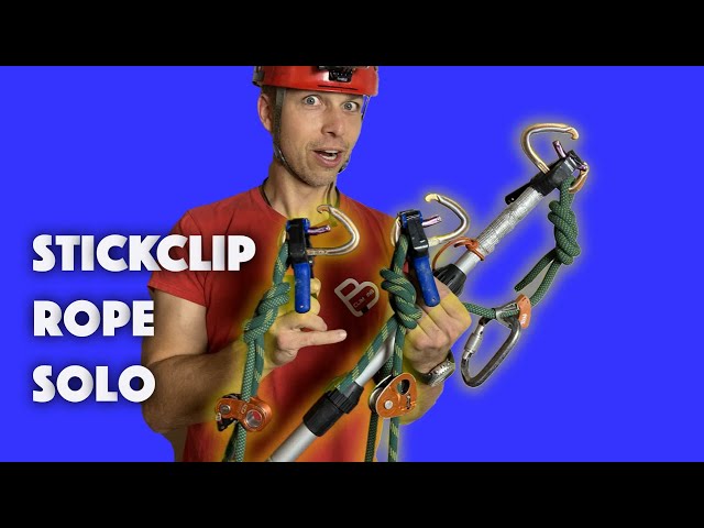 StickClip Rope Solo Climbing (SCRS) 