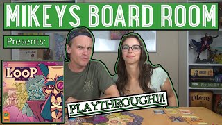 The Loop Board Game Playthrough - Pandasaurus Games - 2 Player Gameplay