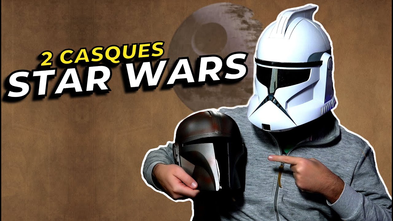 Luke Skywalker, le Mandalorian, Dark Trooper : de nouveaux casques