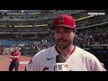 070126 - TEX vs CLE - Hedges On-Field Interview