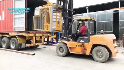 Henry block machine load QT4-20 fully automatic concrete block machine