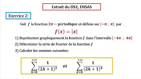#Exercice_corrigé_sur_les_séries_de_Fourier #prépa#maths