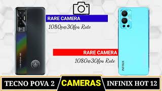 Tecno Pova 2 Vs Infinix Hot 12comparison   Camera Test  Pubg Test  Battery Test  Price