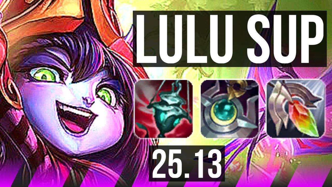 LULU & Vayne vs PYKE & Zeri (SUP) | 17k DMG | EUW Grandmaster | 25.13