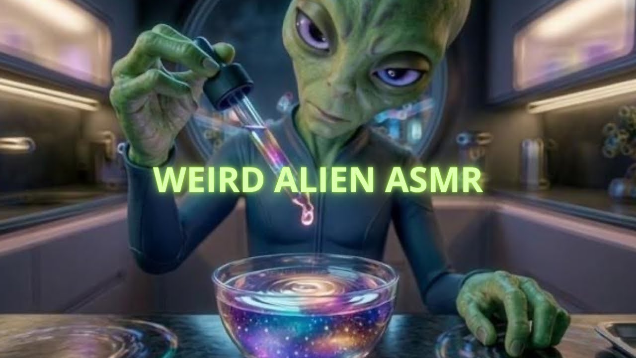Weird Alien ASMR | Satisfying Cosmic Sounds From Another Planet 🛸👽
