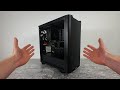 5 minutes of BUILDING a GAMING PC | FULL BLACK POV PC BUILD | Ryzen 5 5600 + RX 7800XT Sapphire