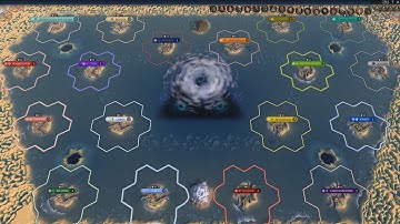 Civ 6 AI Only Timelapse: Born in the Storm