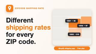 How to Set Different Shipping Rates by ZIP Code in Shopify | Easy Setup