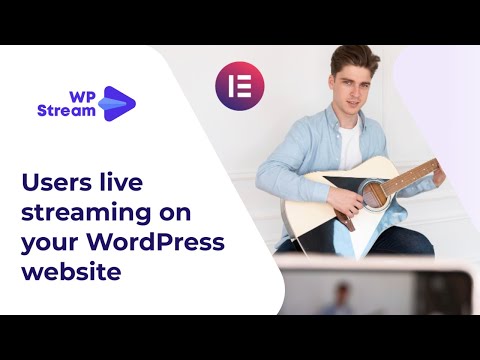How To Enable 'REGULAR USERS' to LIVE STREAM On Your WordPress Website (Elementor)