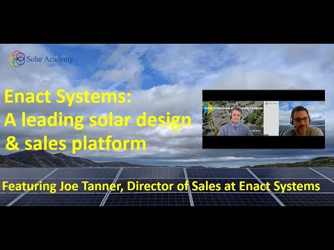 Enact Systems: A leading solar design & proposal tool for contractors