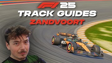 F1 25 Zandvoort circuitgids - ERS Strategie + Setup inbegrepen