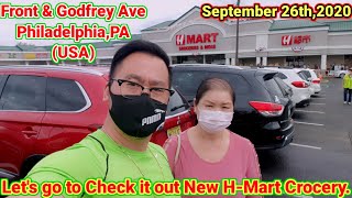 Grand Opening New H-Mart Grocery Store in North Philly. On Saturday  09/26/20