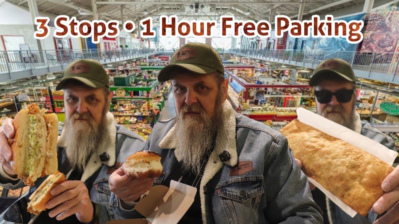 3 продуктовых киоска на рынке Ковент-Гарден… Пока не закончилась моя бесплатная парковка