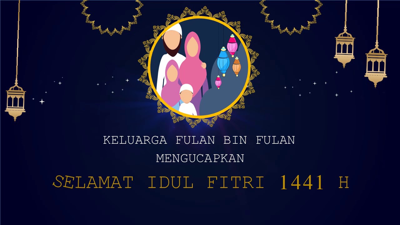  Download  Video  Template Powerpoint  Ucapan Ramadhan 1441 H 