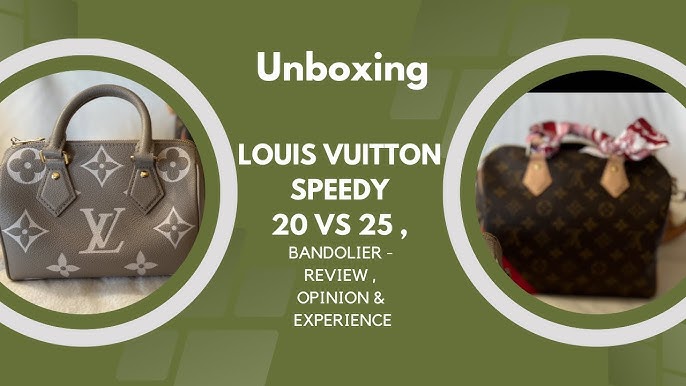 Louis Vuitton Speedy 20 Damier Ebene Unboxing Review! 😍 