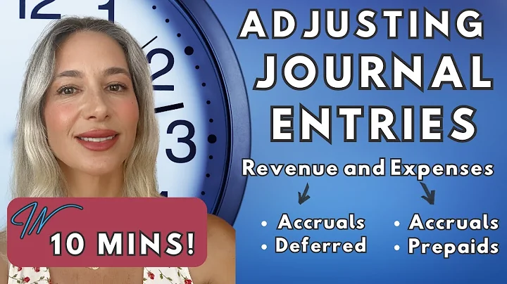 Adjusting Journal Entries Explained for Beginners!