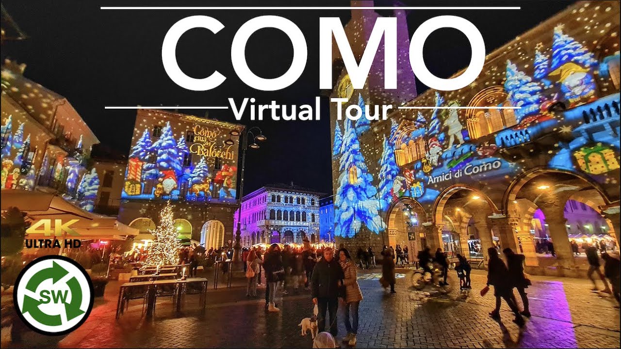 Christmas Market in COMO Lago Italy