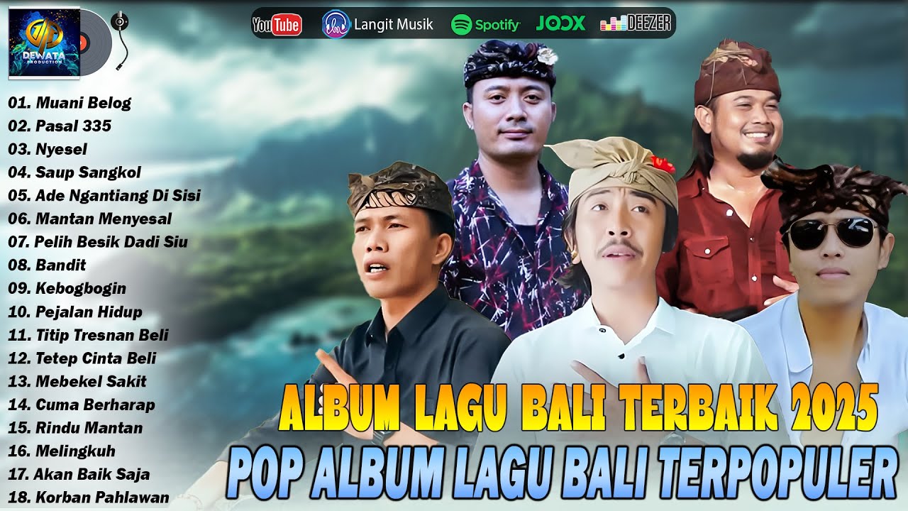 Kumpulan Lagu Bali Terpopuler 2025 - Top Album Lagu Bali Terhits & Terbaru || Dewata Production