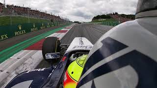 F1 Onboard Ralf Schumacher 2003 BMW Williams FW25 (V10 Sound) Red Bull Ring Legends Parade 2022 [HD]