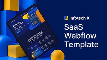 Infotech X - SaaS Webflow Template | BRIX Templates
