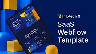 Infotech X - SaaS Webflow Template | BRIX Templates
